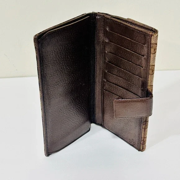 Gucci Brown Monogram wallet - Picture 6 of 15